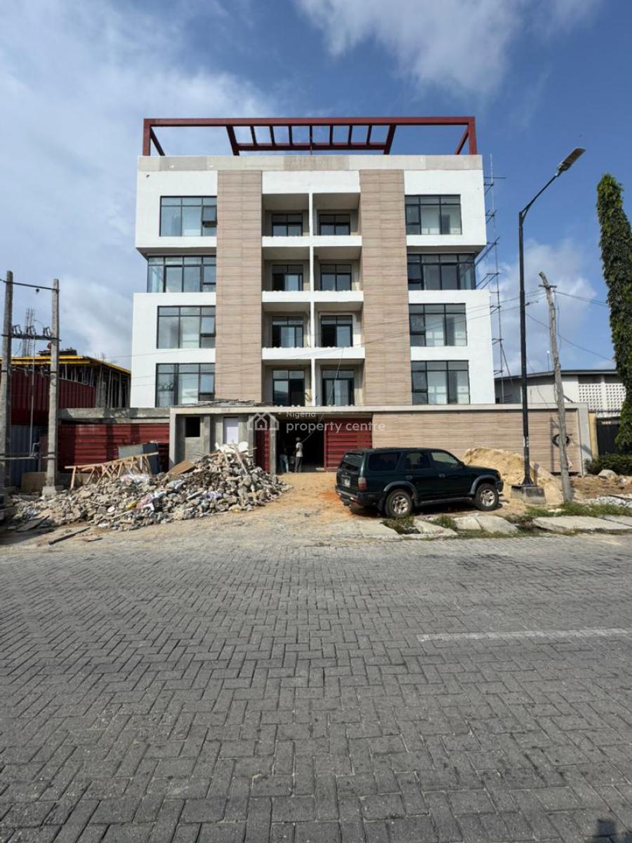Luxury 3 Bedroom Apartment with Rooftop Swimming Pool, Bq, Lekki Phase 1, Lekki, Lagos, Flat / Apartment for Sale