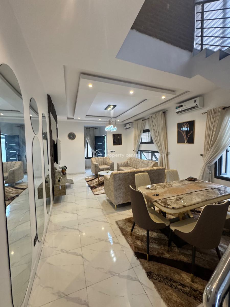 Aesthetically Pleasing Brand New 5 Bedroom Semi Detach Ikeja, Awuse Estate, Opebi, Ikeja, Lagos, Semi-detached Duplex Short Let