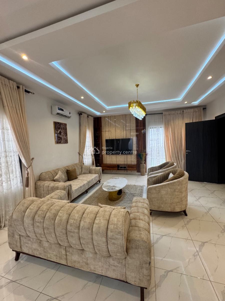 Brand New Tastefully Furnished 4 Bedroom Penthouse Ikeja, Awuse Estate, Opebi, Ikeja, Lagos, Flat / Apartment Short Let