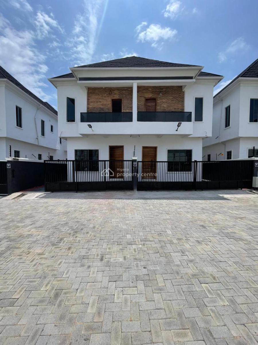 Brand New 4 Bedroom Semi Detached Duplex, Lekki County, Ikota, Lekki, Lagos, Semi-detached Duplex for Sale