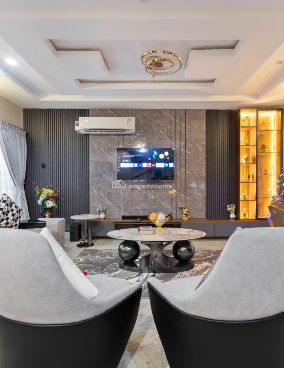 Beautiful 2 Bedroom Terrace Ikate, Cyberville Estate Ikate, Ikate, Lekki, Lagos, Terraced Duplex Short Let