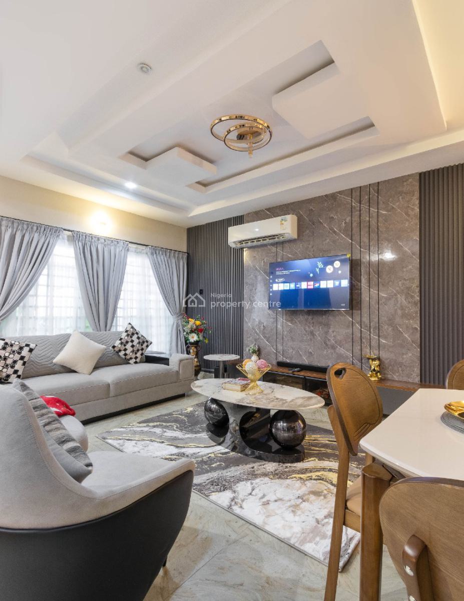 Beautiful 2 Bedroom Terrace Ikate, Cyberville Estate Ikate, Ikate, Lekki, Lagos, Terraced Duplex Short Let