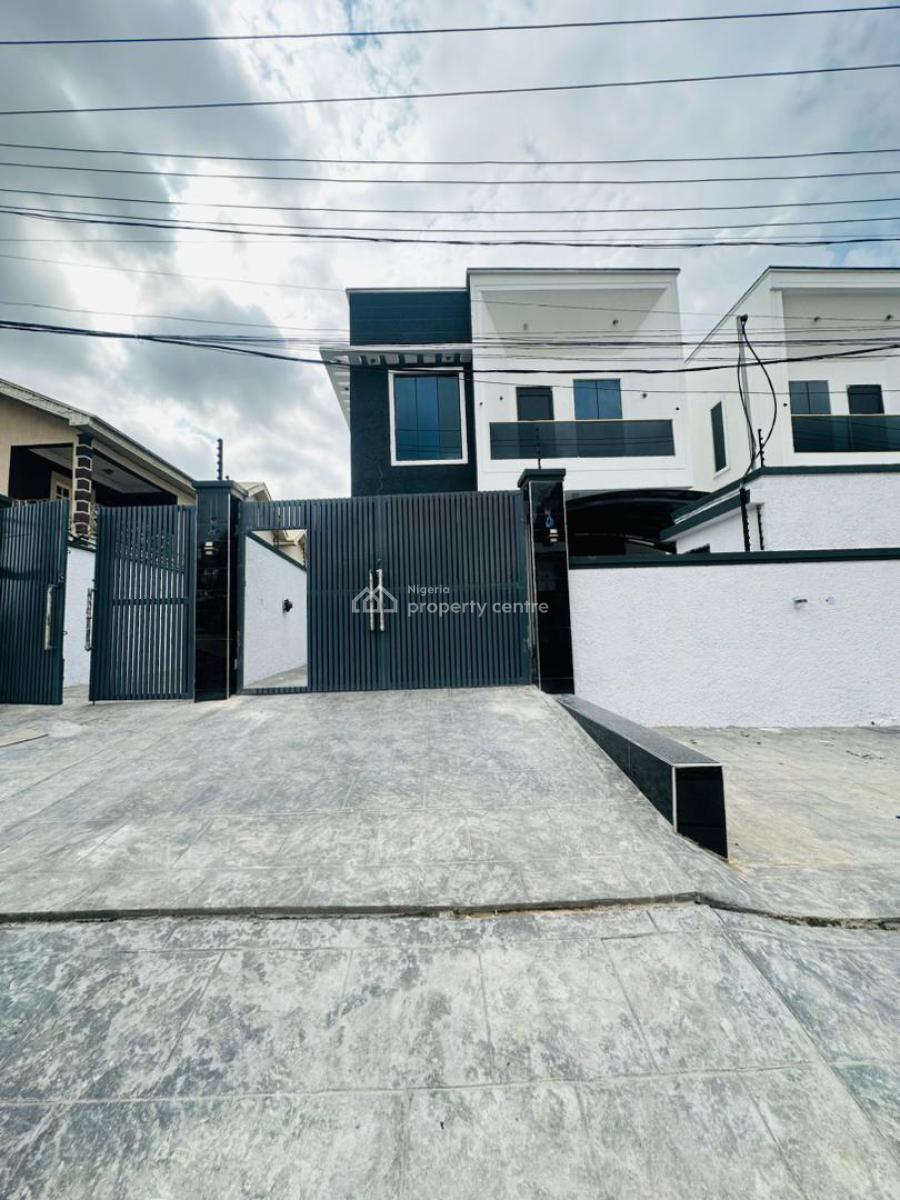 Newly Built 5  Bedroom Fully Detached Duplex with a Room Bq, Beautifully Designed Home with Bq in a Secured Neighborhood, Omole Phase 1, Ikeja, Lagos, Detached Duplex for Sale