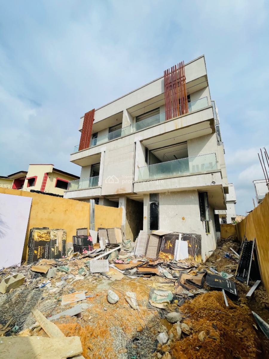 Beautifully Crafted 4 Bedroom Semi Detached Duplexes Plus Bq, Exclusively Designed Home with Bq in a Secured Estate, Omole Phase 2, Ikeja, Lagos, Semi-detached Duplex for Sale
