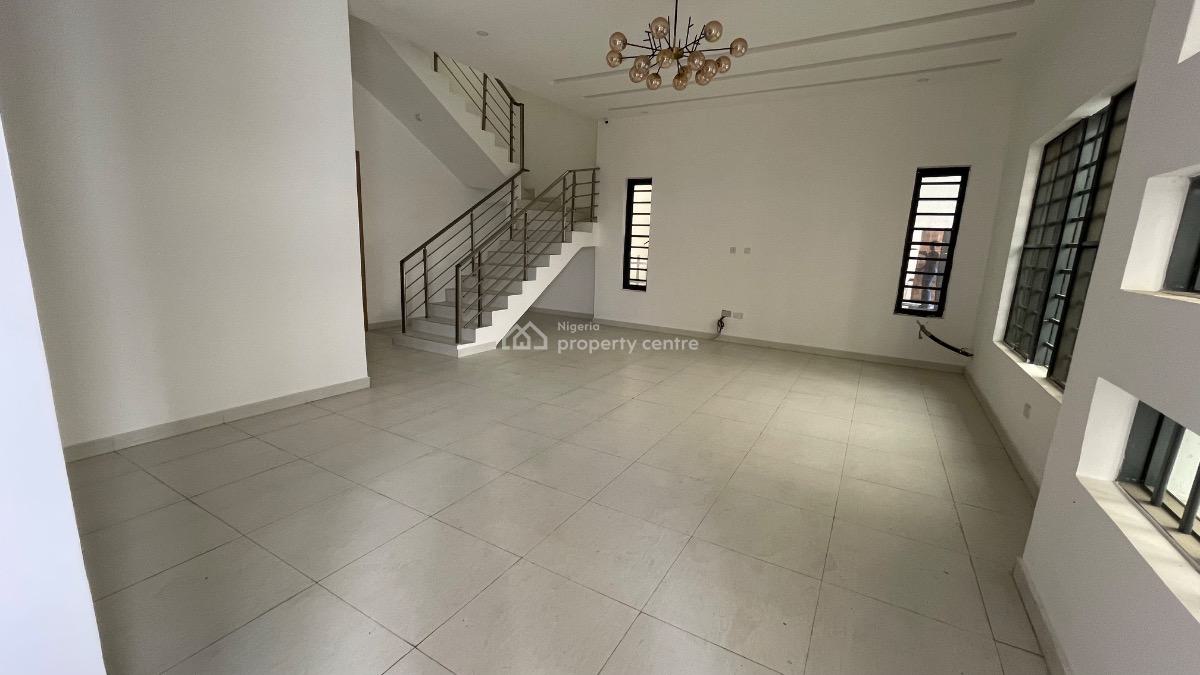 Lovely and Spacious 4 Bedroom Fully Detached House with a Bq, Chevron, Lekki, Lagos, Detached Duplex for Sale