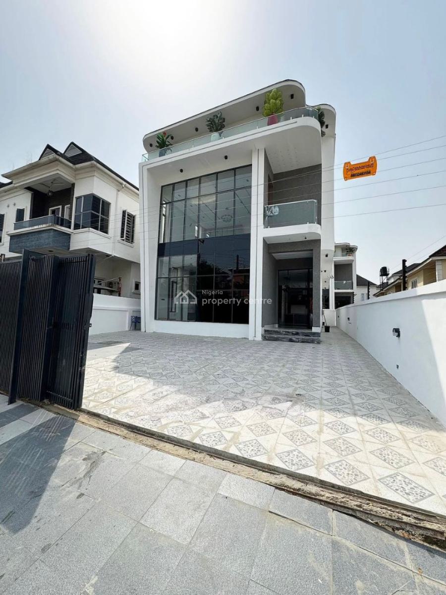 Contemporary 5 Bedroom Detached Home with Swimming Pool, Lekki, Lagos, House for Sale