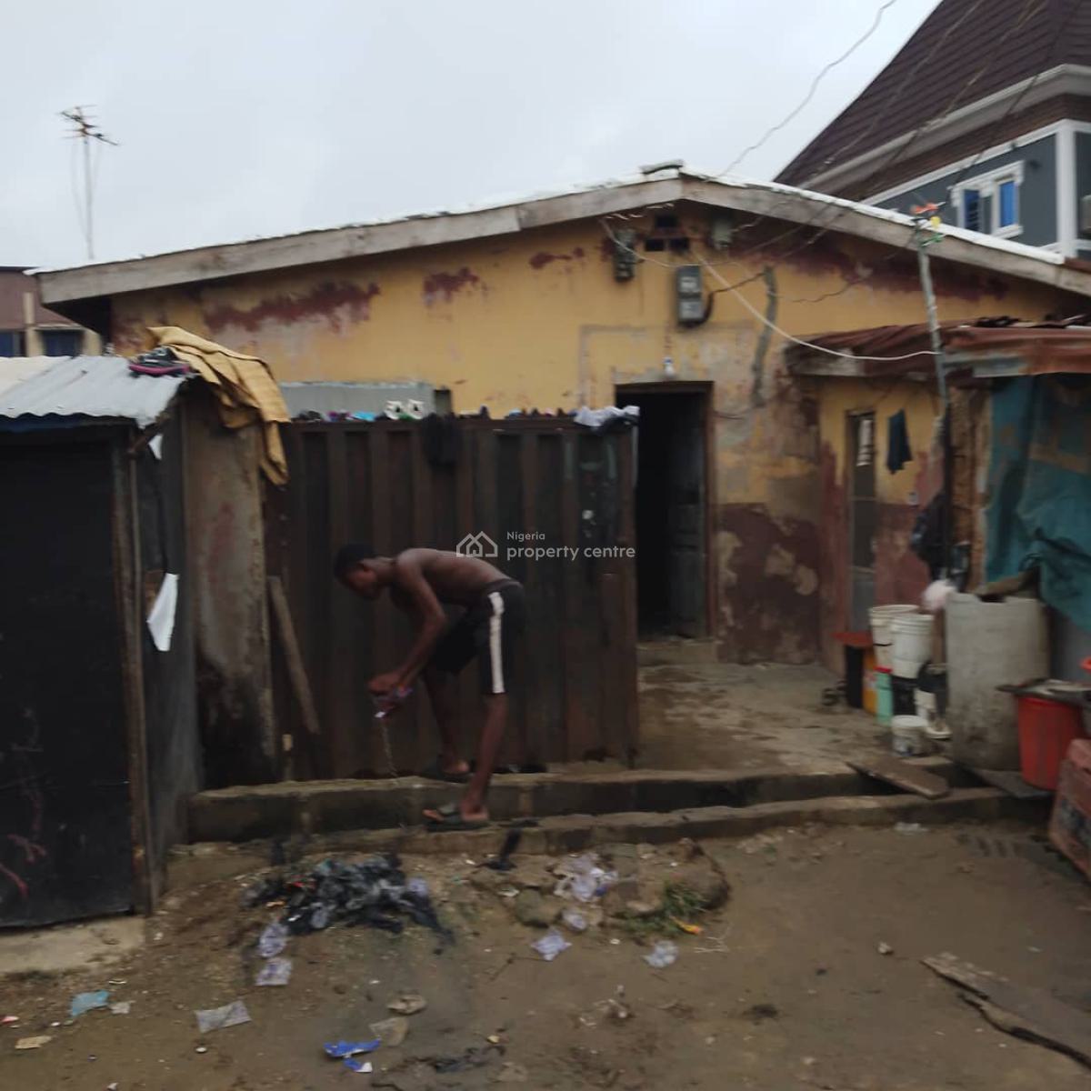 Bungalow at The Front and a Storey Building at The Back on Standard Ha, Alapere, Ketu, Lagos, Land for Sale