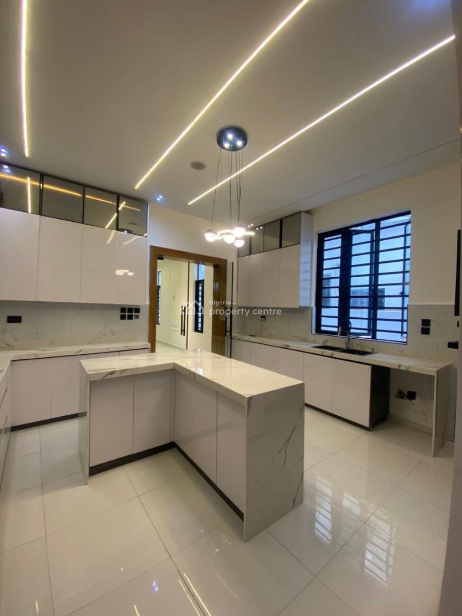 5 Bedroom Fully Detached Duplex with  Bq and Swimming Pool, Orchid Road, Lekki, Lagos, Detached Duplex for Sale