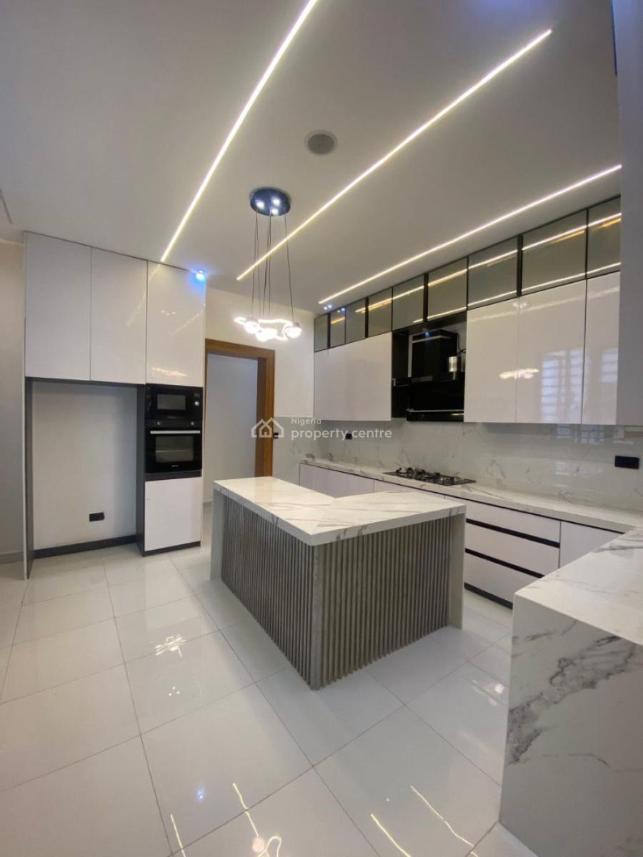 5 Bedroom Fully Detached Duplex with  Bq and Swimming Pool, Orchid Road, Lekki, Lagos, Detached Duplex for Sale