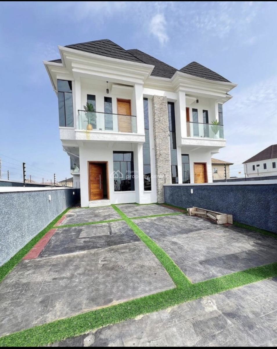 Luxury 4 Bedroom Duplex with Bq, Mega Chicken Ikota Lekki Lagos, Lekki, Lagos, Semi-detached Duplex for Sale