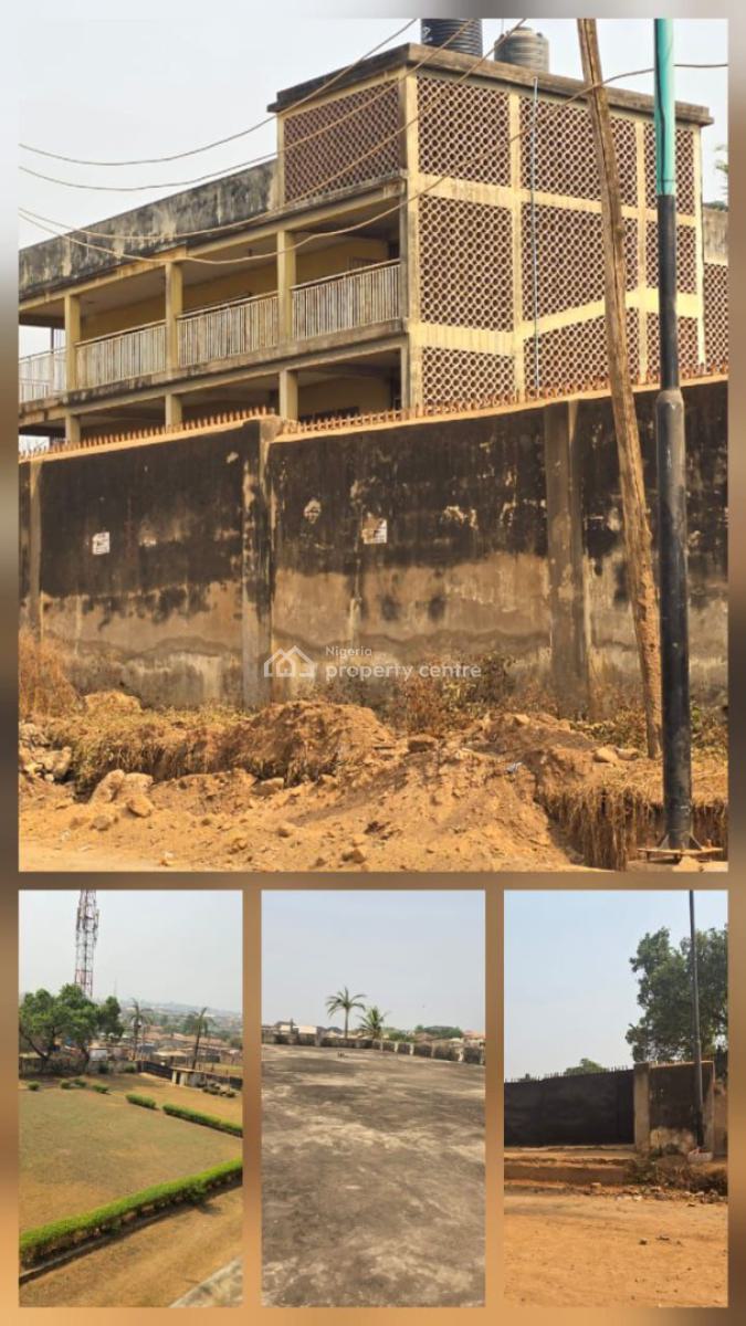 4100sqm of Land with an Existing Structure in Heart of Market, New Bodija, Ibadan, Oyo, Commercial Land for Sale