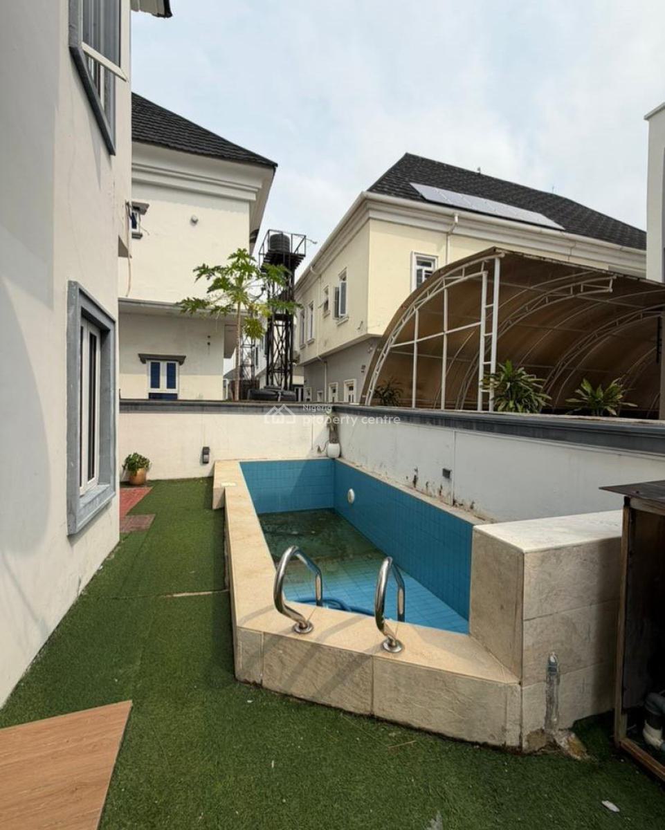 5 Bedroom Fully Detached Duplex with Bq & Pool, Lekki County Homes, Ikota, Lekki, Lagos, Detached Duplex for Rent