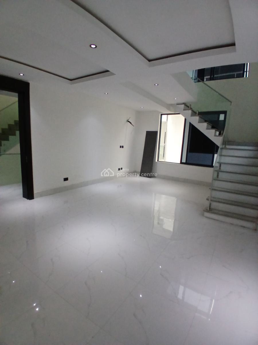 Serviced with 24/7 Power Supply 4 Bedroom En-suite Townhouse with an a, Ikoyi, Lagos, Terraced Duplex for Rent