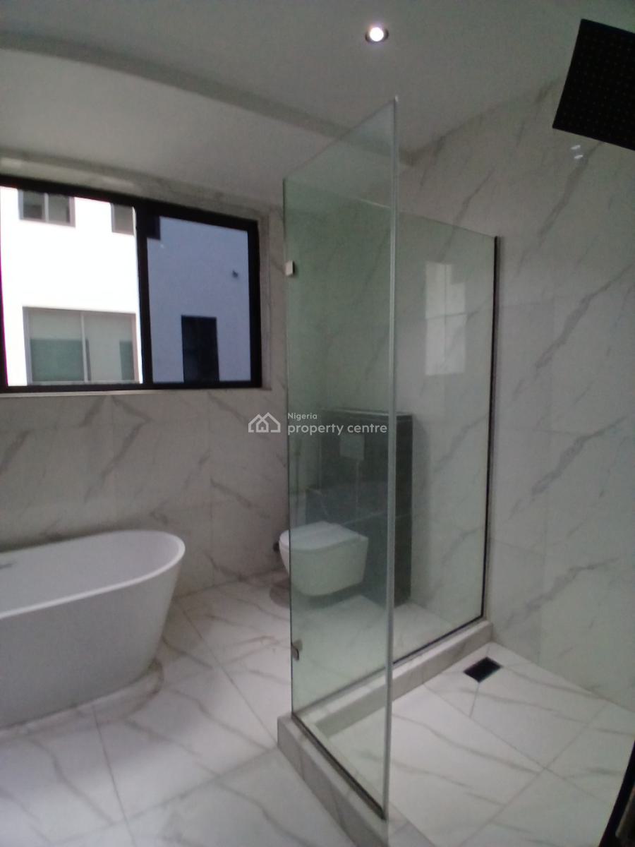 Serviced with 24/7 Power Supply 4 Bedroom En-suite Townhouse with an a, Ikoyi, Lagos, Terraced Duplex for Rent