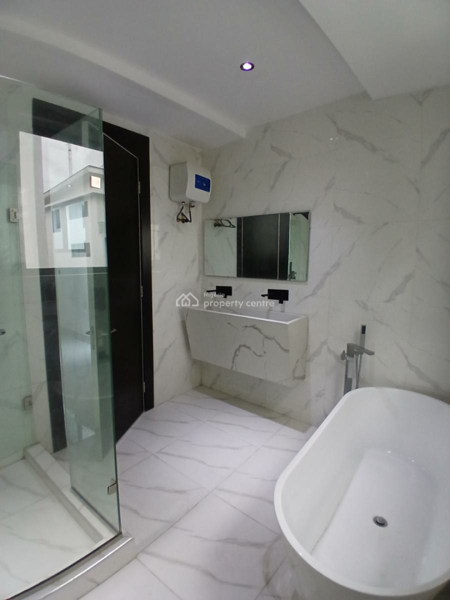 Serviced with 24/7 Power Supply 4 Bedroom En-suite Townhouse with an a, Ikoyi, Lagos, Terraced Duplex for Rent