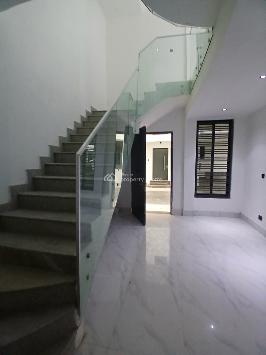 Serviced with 24/7 Power Supply 4 Bedroom En-suite Townhouse with an a, Ikoyi, Lagos, Terraced Duplex for Rent