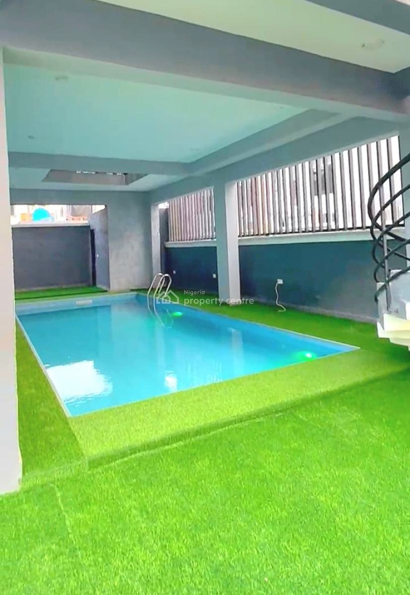 Luxuriously Furnished 1 Bedroom Apartment with a Swimming Pool and Kid, Ikate, Lekki, Lagos, Flat / Apartment Short Let