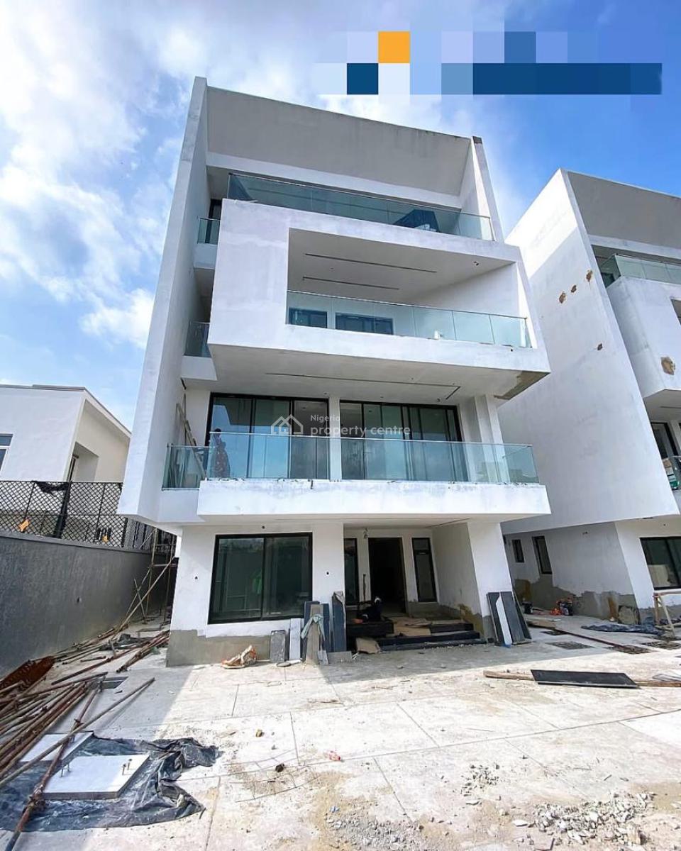 Spacious 6 Bedroom Fully Detached Smart Home with 3bqs, Swimming Pool,, Banana Island, Banana Island, Ikoyi, Lagos, Detached Duplex for Sale