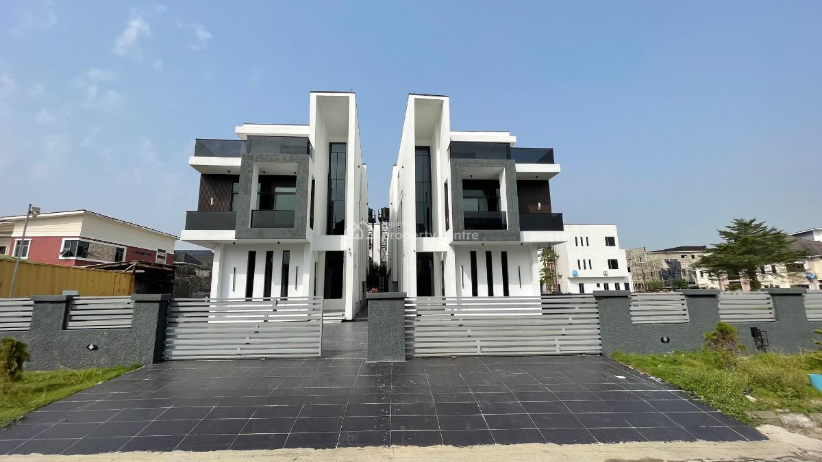 Aesthetically Pleasing 5bedroom Detached House with Bq & Swimming Pool, Chevron, Lekki, Lagos, Detached Duplex for Sale