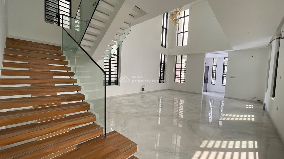 Aesthetically Pleasing 5bedroom Detached House with Bq & Swimming Pool, Chevron, Lekki, Lagos, Detached Duplex for Sale