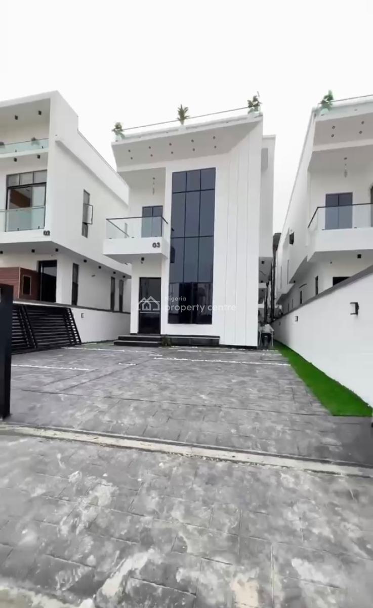 Massive 5bedroom, Chevron, Lekki, Lagos, Detached Duplex for Rent