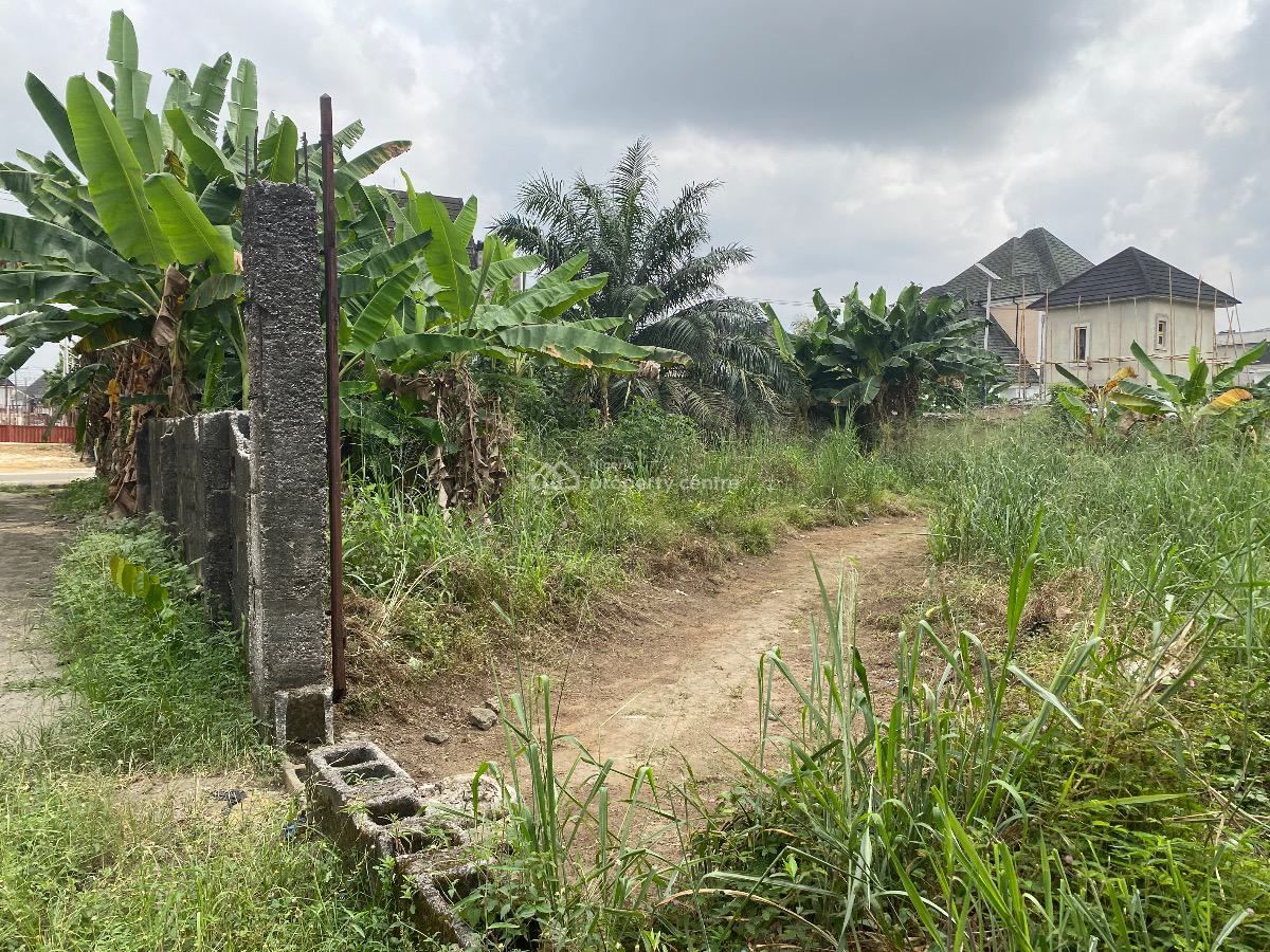 Well Located Two (2)  Plots of  Corner Piece  Land, Eneka Link Road ( Shell Cooperative), Port Harcourt, Rivers, Residential Land for Sale