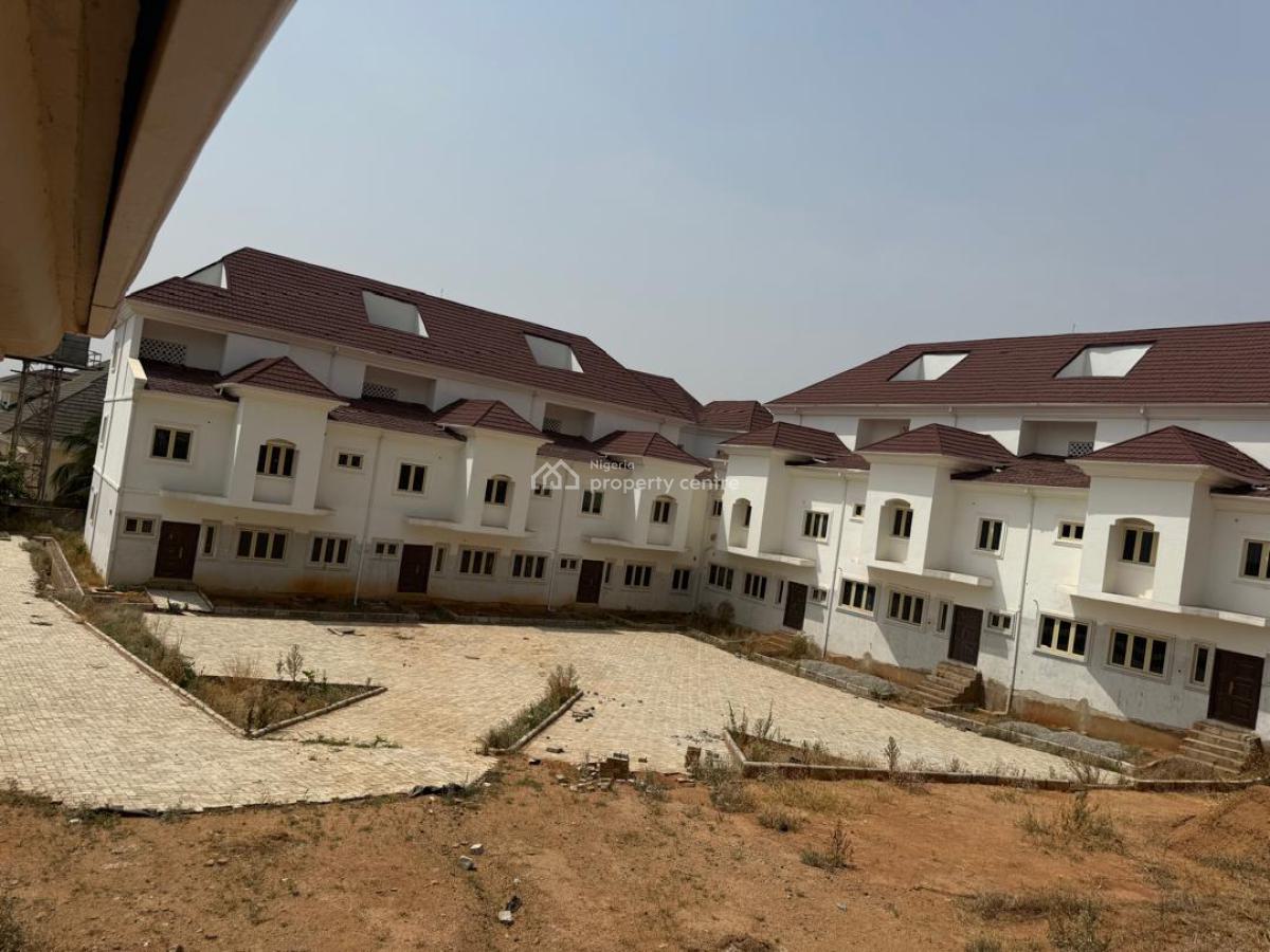 7 Units of Spacious 4-bedroom Terrace Duplexes (advanced Carcass), Katampe Extension, Katampe, Abuja, Terraced Duplex for Sale