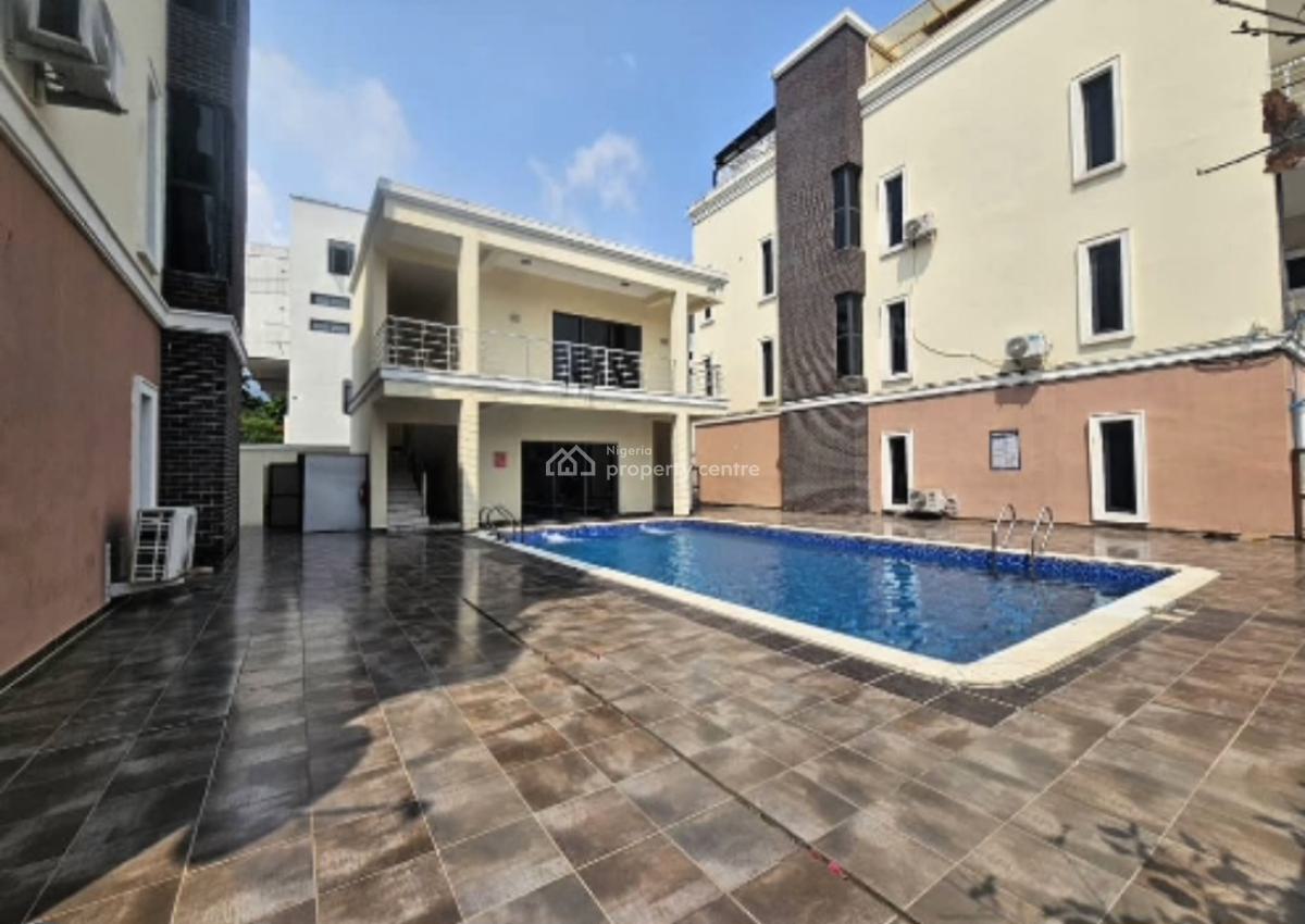 4 Bedroom Terraced Duplex with Bq, Gym, Pool, Lounge Etc, Old Ikoyi, Ikoyi, Lagos, Terraced Duplex for Rent