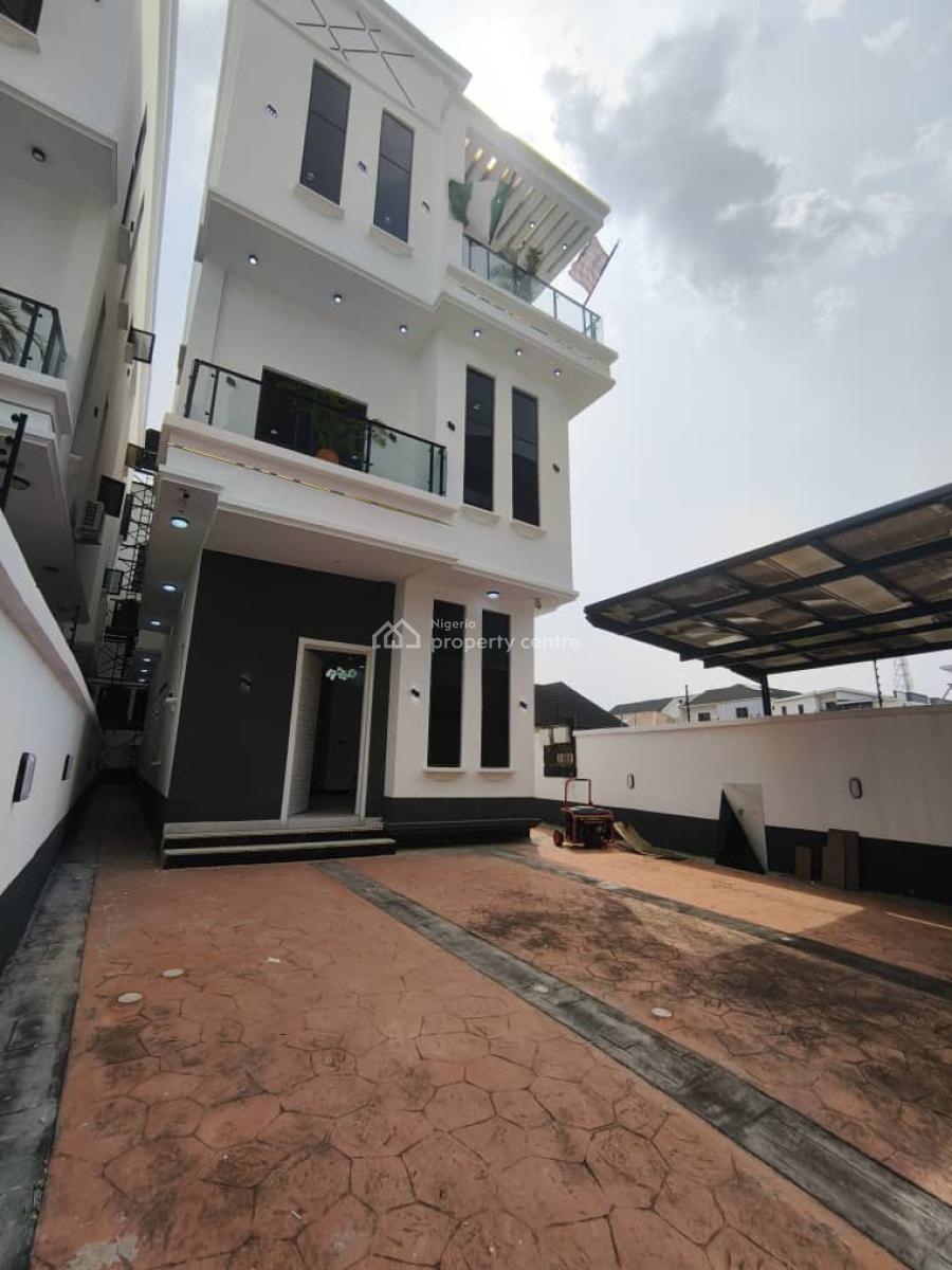 5 Bedroom Fully Detached Duplex with Bq and Swimming Pool, Ikate, Ikate Elegushi, Lekki, Lagos, Detached Duplex for Sale
