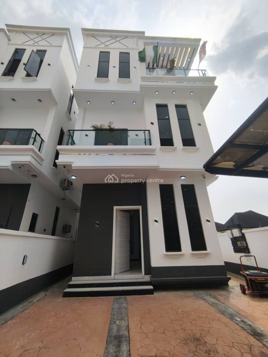 5 Bedroom Fully Detached Duplex with Bq and Swimming Pool, Ikate, Ikate Elegushi, Lekki, Lagos, Detached Duplex for Sale