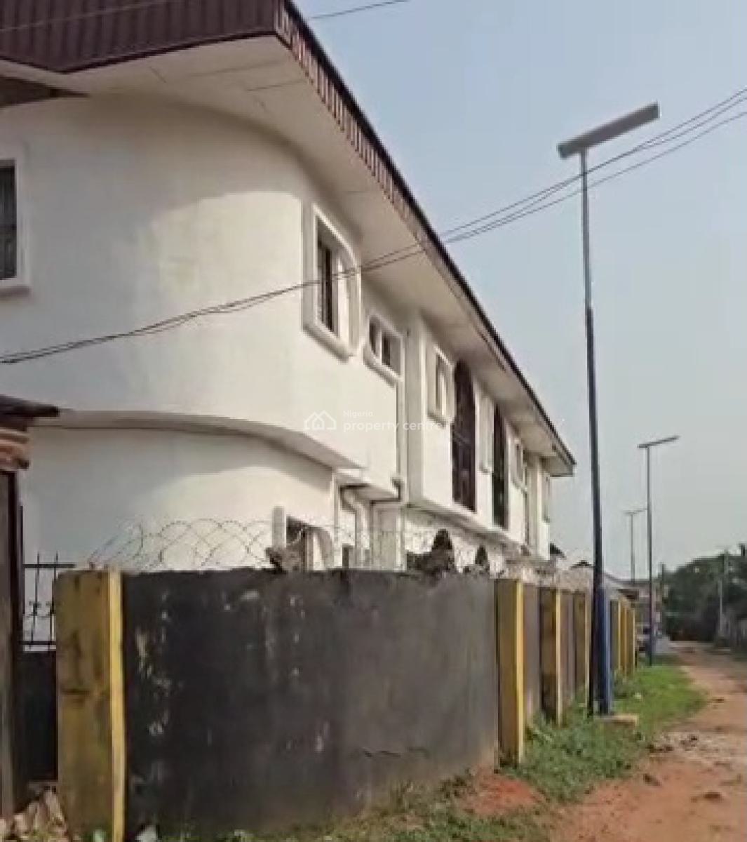 4 Flats of 3 Bedrooms Each on 100ft By 120ft Land, Abuja Quarters, Off 2nd Ugbor Road, Gra, Benin, Oredo, Edo, Block of Flats for Sale