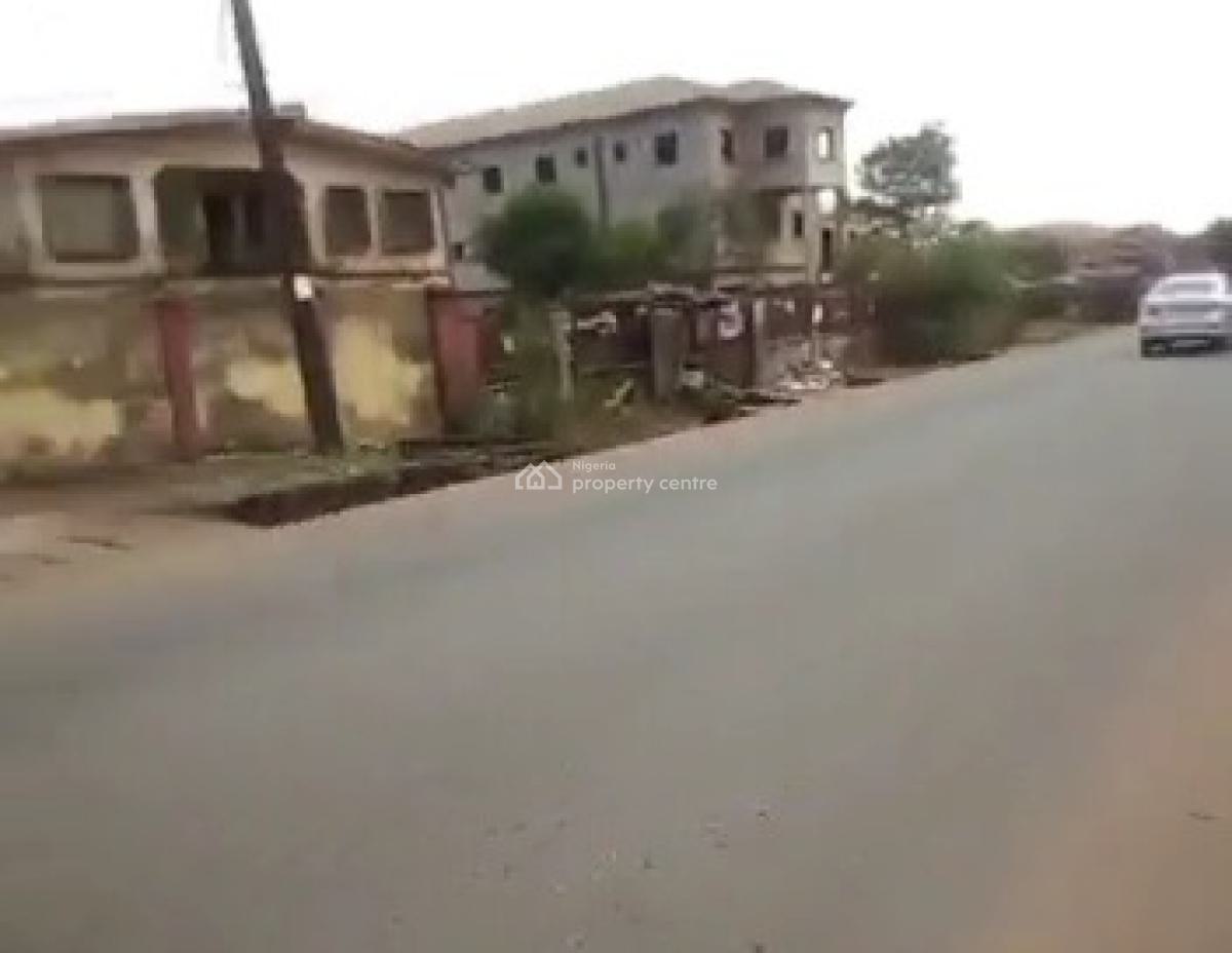 4 Flats of 3 Bedrooms and 2 Bedrooms Bq on 120ft By 130ft Land, Along Costain Road, New Benin, Benin, Oredo, Edo, Block of Flats for Sale