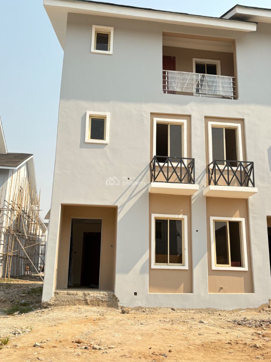 Luxury 4 Bedroom Terrace Duplex with Bq, Crown Court Estate, Durumi, Abuja, Terraced Duplex for Sale