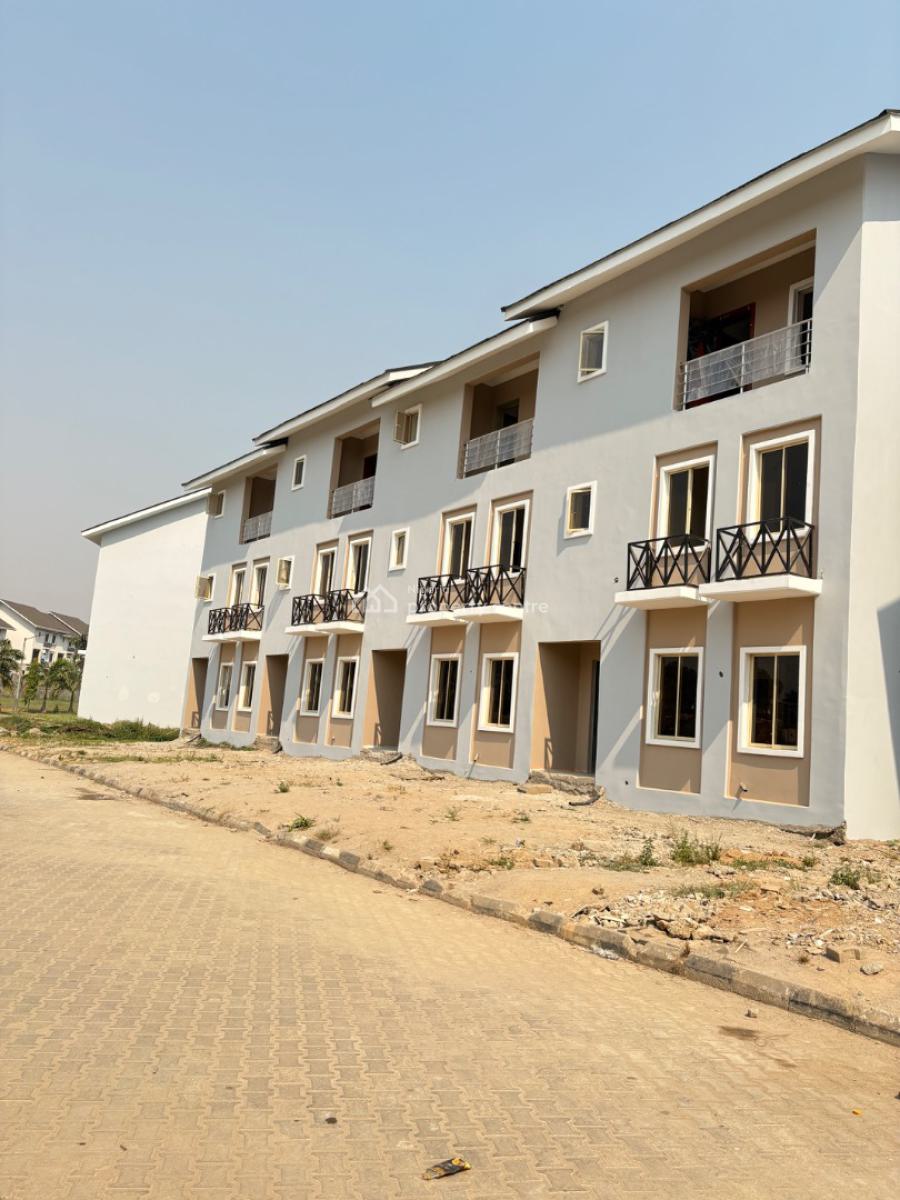 Luxury 4 Bedroom Terrace Duplex with Bq, Crown Court Estate, Durumi, Abuja, Terraced Duplex for Sale