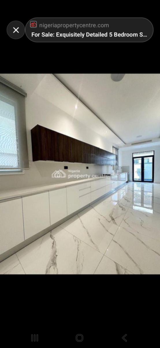 Exclusively Built 5 Bedroom Masterpiece, Banana Island, Ikoyi, Lagos, Detached Duplex for Sale