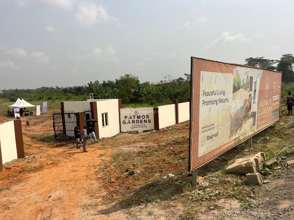 Plots of Land on The Major Road with Complete Legal Documents, Papalanto Major Road, Patmos Gardens, Mowe Ofada, Ogun, Residential Land for Sale