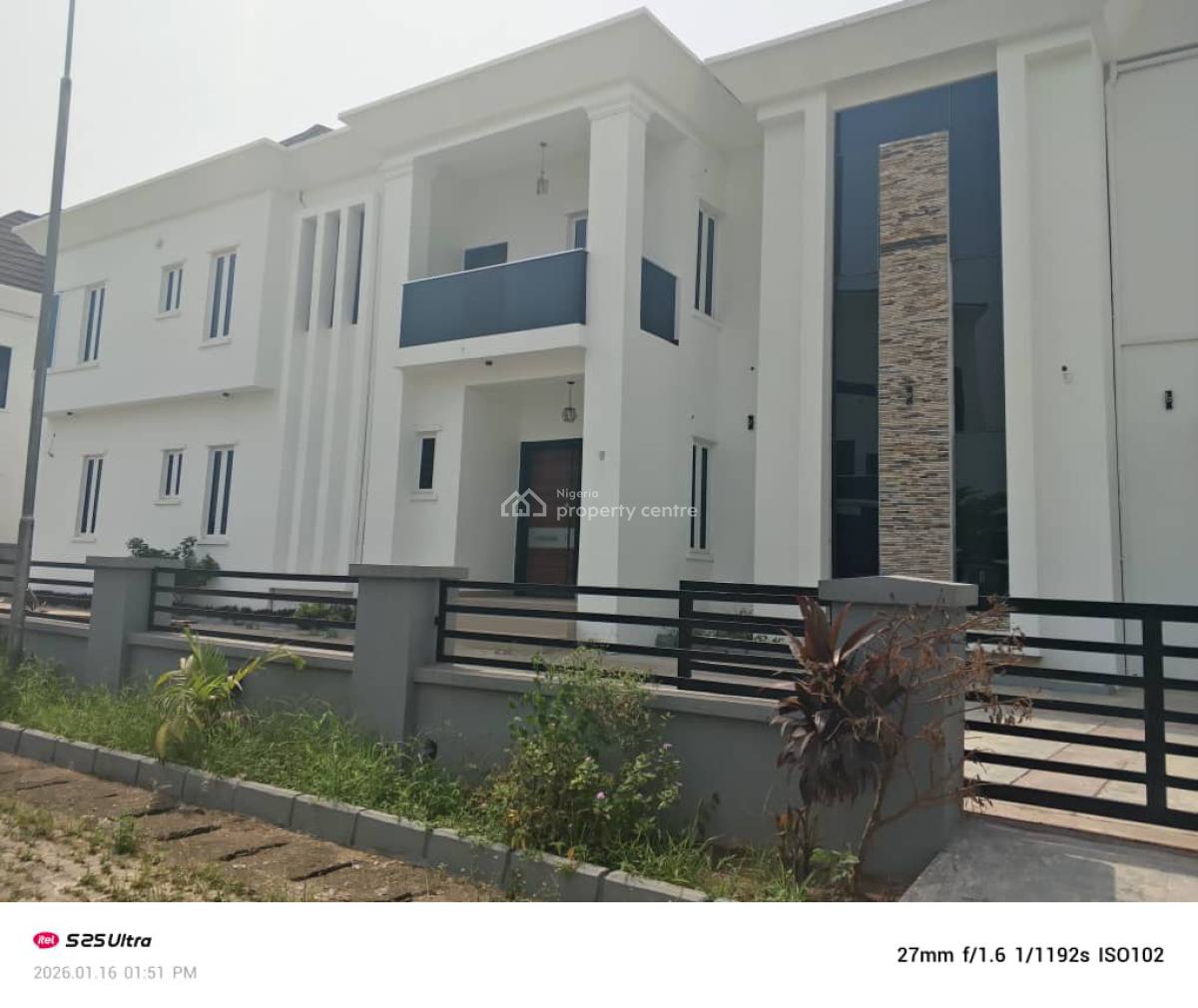 5 Bedroom Detached Duplex with Bq, Sangotedo, Ajah, Lagos, Detached Duplex for Rent