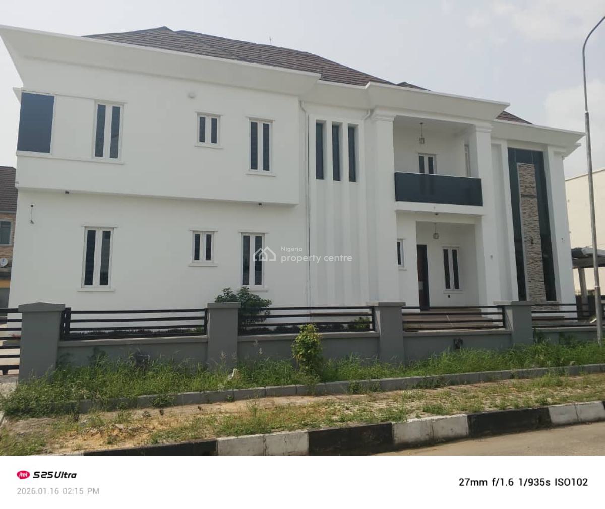 5 Bedroom Detached Duplex with Bq, Sangotedo, Ajah, Lagos, Detached Duplex for Rent