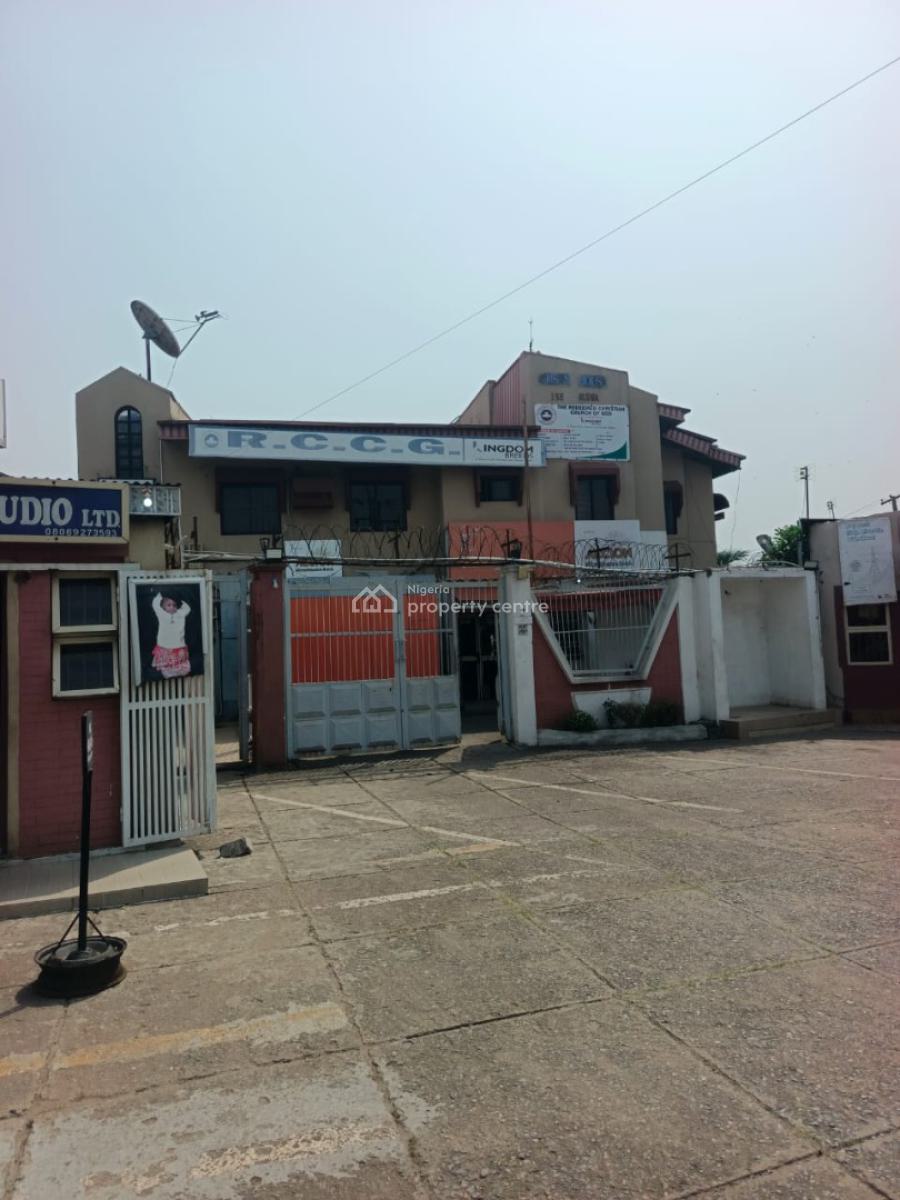 a Stand-alone Commercial Duplex Available  Suitable for Offi, Along Ogunusi Road, Omole Phase 1, Ikeja, Lagos, Commercial Property for Rent