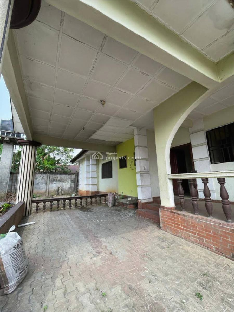 4 Bedroom Bungalow Home with Bq, Rumuodomaya, Port Harcourt, Rivers, Detached Bungalow for Sale