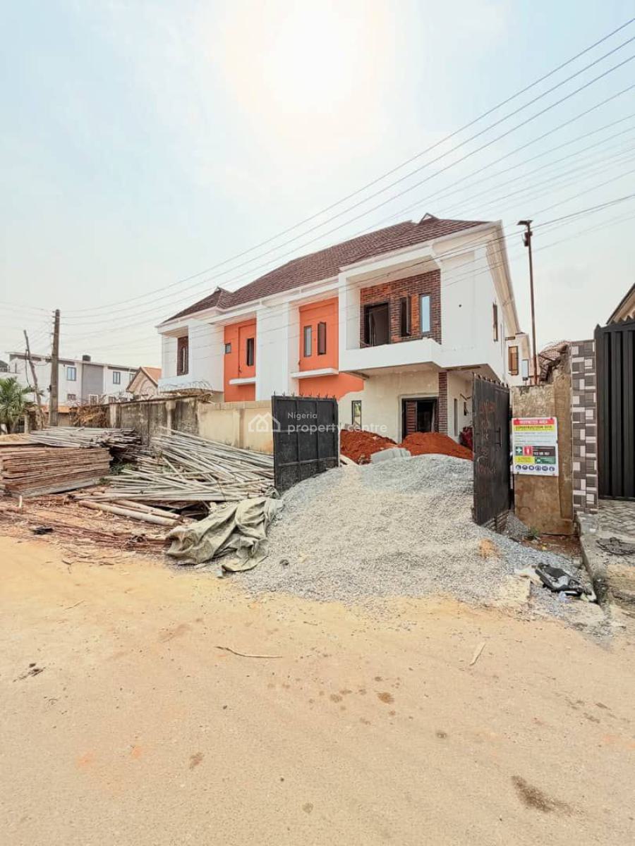Elegantly Built 4 Bedroom Semi Detached Duplex + Bq in Serene Location, Gra Phase 1, Magodo, Lagos, Semi-detached Duplex for Sale