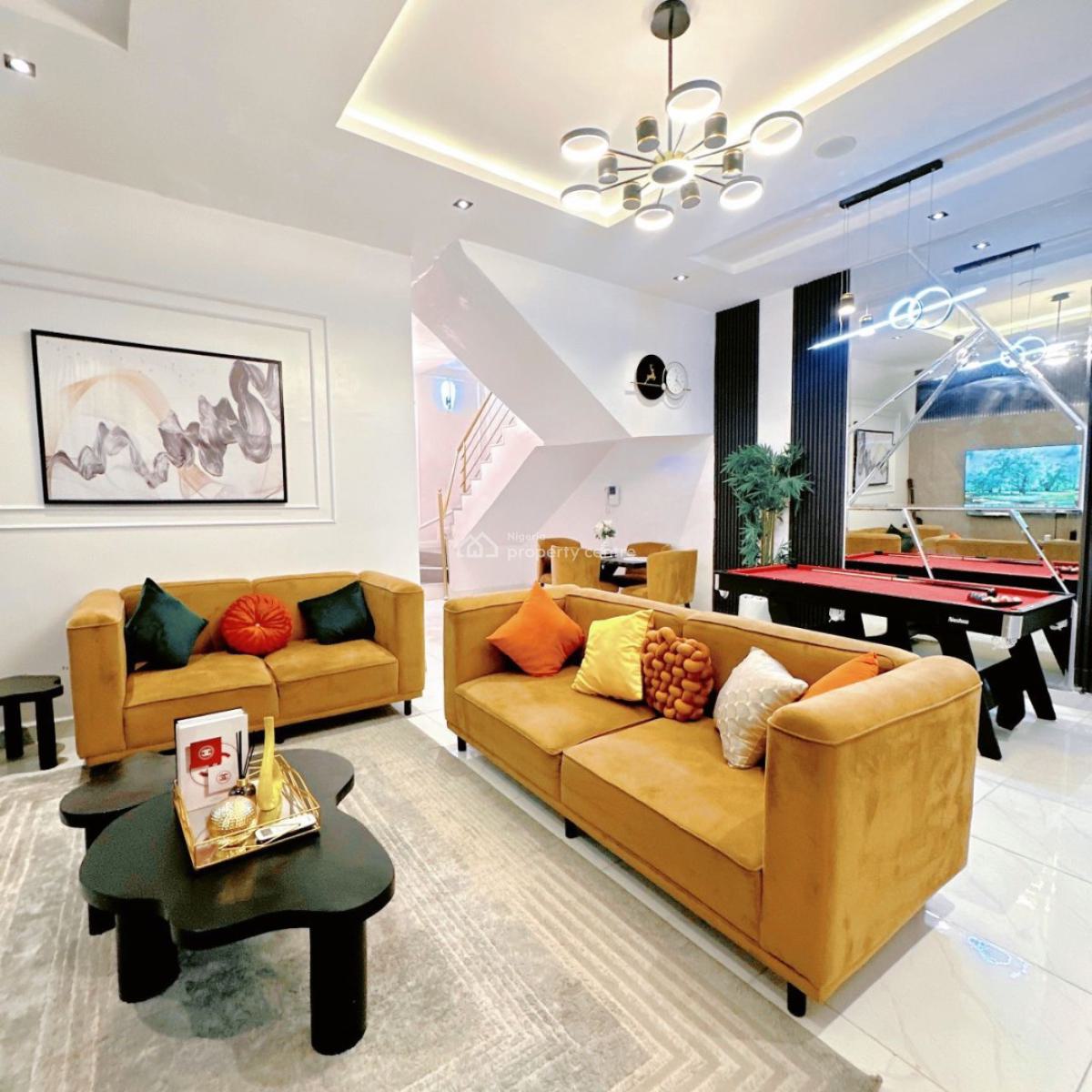 Well Maintained 3bedroom Terrace with Bq, Justice Court 2, Ologolo, Lekki, Lagos, Terraced Duplex for Rent