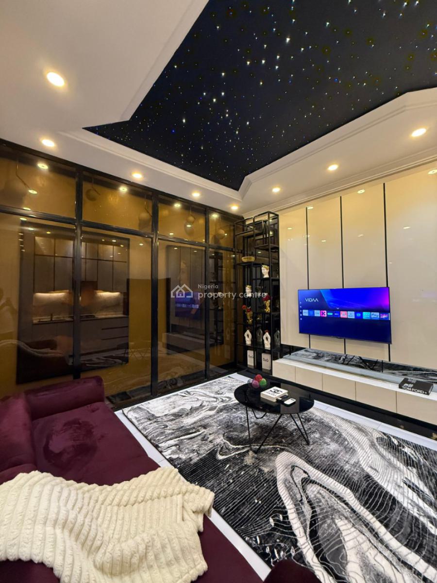 Luxuriously Finished One Bedroom Apartment with Bathtub, Chevron, Lekki, Lagos, Flat / Apartment Short Let
