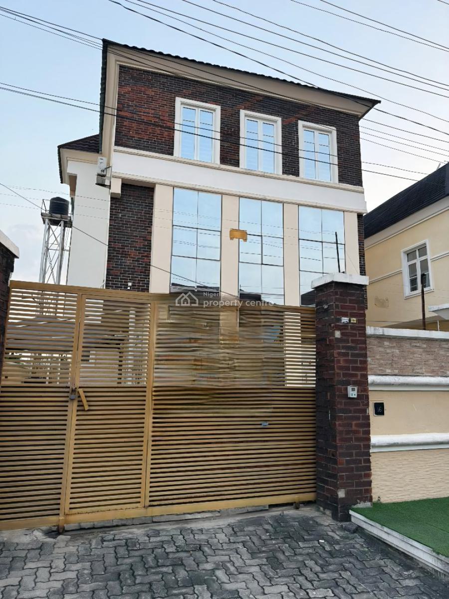 Luxurious 6 Bedroom Detached Duplex with Bq, Self Compound, Chevron Drive, Lekki, Lagos, Detached Duplex for Rent