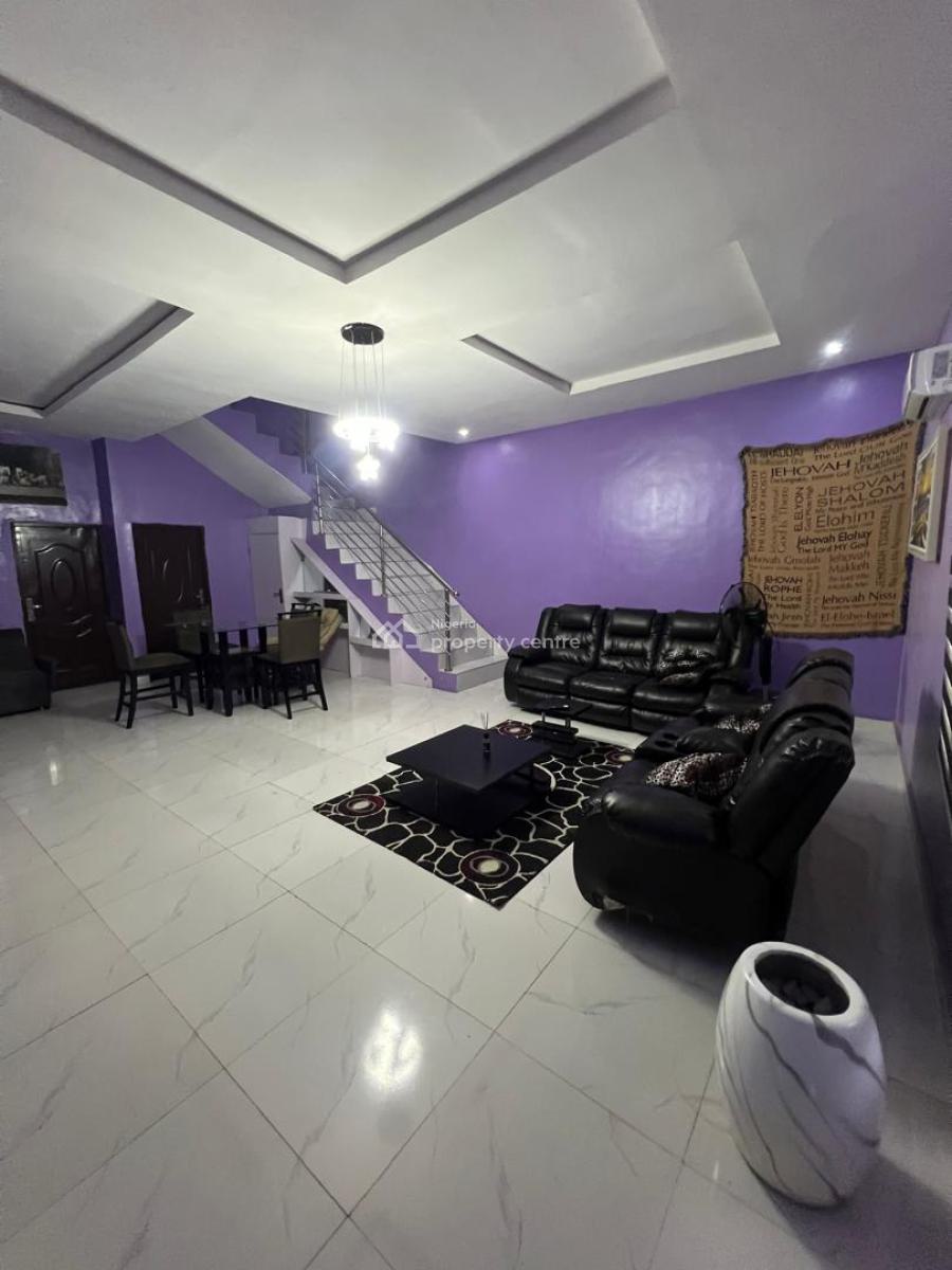 Furnished 4 Bedroom Duplex, Abraham Adesanya Ajah Lekki Lagos, Ajah, Lagos, Semi-detached Duplex for Rent
