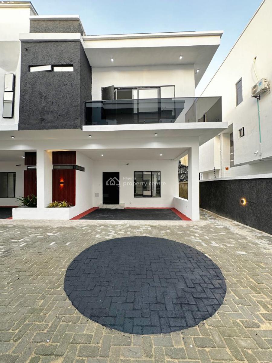 Beautiful and  Spacious 3 Bedrooms Terrace Detached Duplex with Bq, Ikota, Lekki, Lagos, Terraced Duplex for Sale