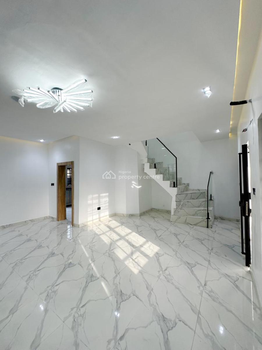 Beautiful and  Spacious 3 Bedrooms Terrace Detached Duplex with Bq, Ikota, Lekki, Lagos, Terraced Duplex for Sale