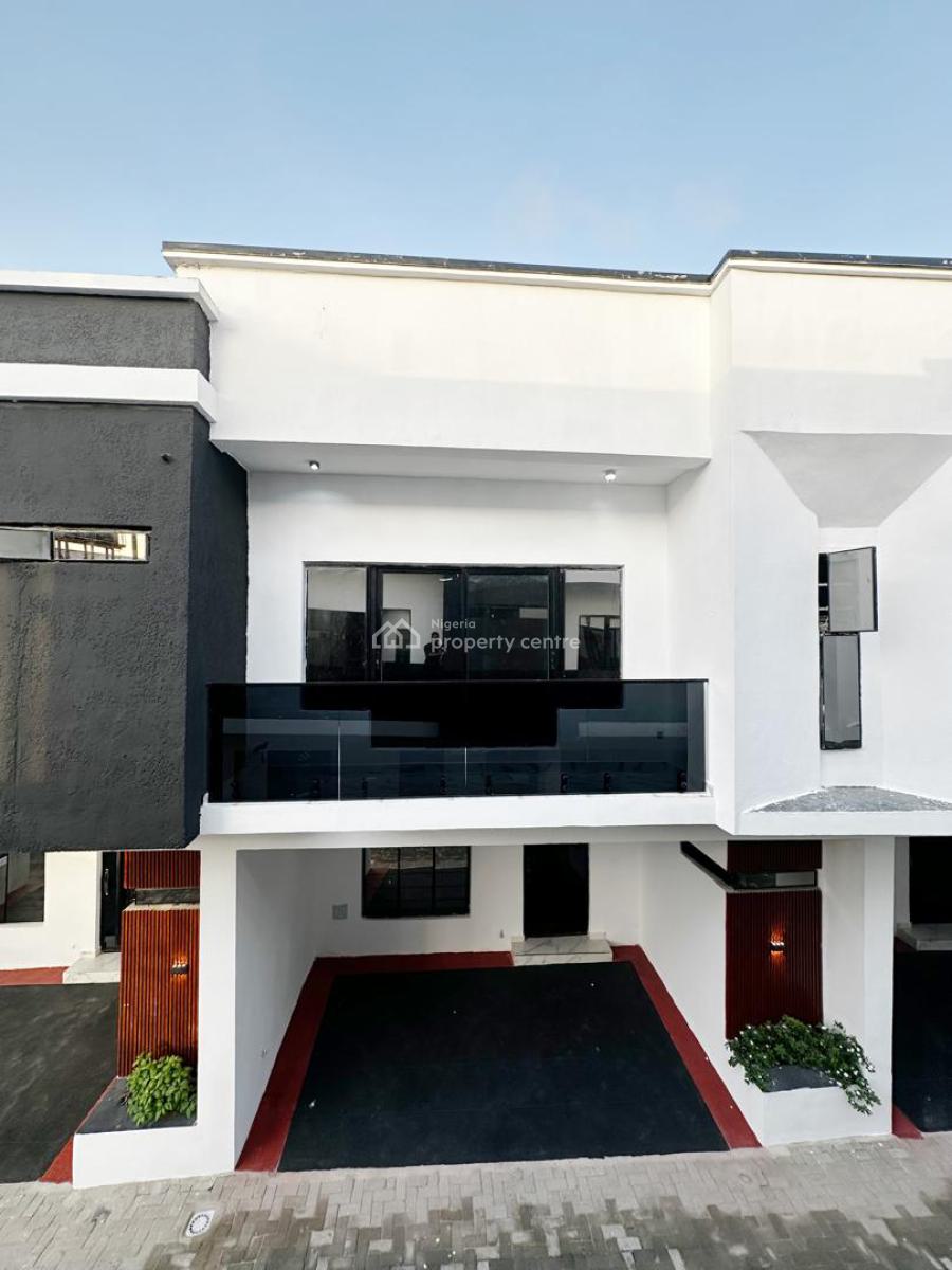 Beautiful and  Spacious 3 Bedrooms Terrace Detached Duplex with Bq, Ikota, Lekki, Lagos, Terraced Duplex for Sale