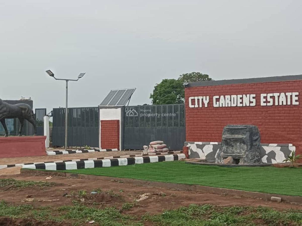 Gated Buy and Build Land, City Garden Estate Edu, Agbara-igbesa, Lagos, Residential Land for Sale