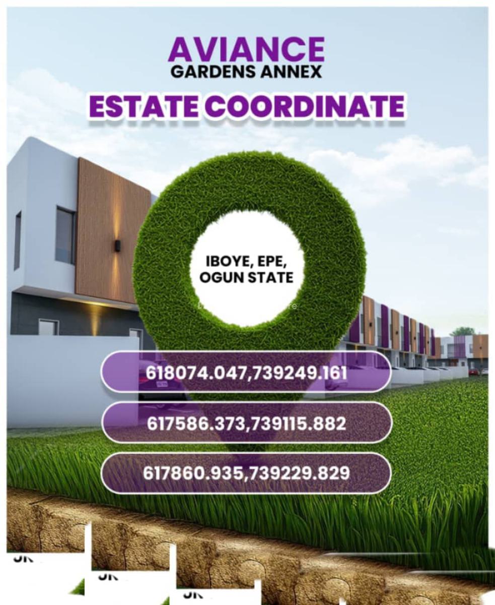 Buy 5plot and Get 1plot Free, Aviance Garden Annex Located at Igboye, Epe, Lagos, Mixed-use Land for Sale